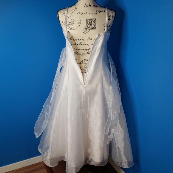 Peachy Kids  Pearlescent Formal Full LengthDress - Picture 6 of 8